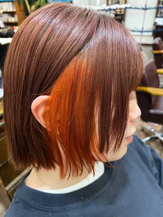 カラー Tocolaso柏店所属・いさく ひでみつのヘアスタイル