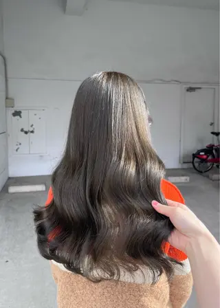 ロング カラー 村田梨乃/ minim hairのヘアスタイル