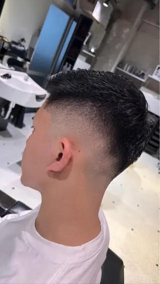 ショート メンズ メンズ理容室 FRANK'S BARBER LIBERALD所属・横浜BARBER 宇田海斗のヘアスタイル