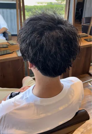 パーマ メンズ CUORE HAIR ange水戸所属・🌟パーマリスト 鈴木雄大🌟のヘアスタイル