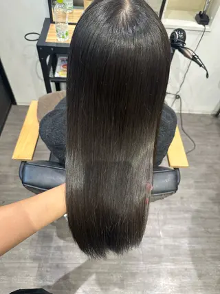 セミロング 上田 紗也のヘアスタイル