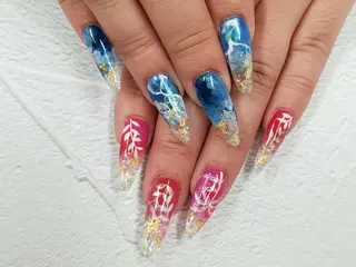 ネイル 河野ちえ (雑誌掲載サロン)のネイルデザイン
