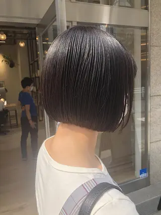 ショート ノツコウダイ /ぱつっとボブのヘアスタイル