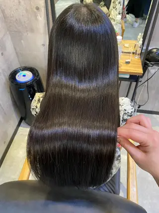 ロング カラー 【縮毛矯正特化】 kyokaのヘアスタイル