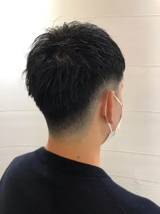 ショート ⚡️メンズ/波巻き/ 片岡篤宣/水戸⚡️のヘアスタイル