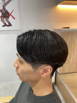 ショート パーマ メンズ メンズパーマ/新潟/ 万代／田崎亮🌟のヘアスタイル