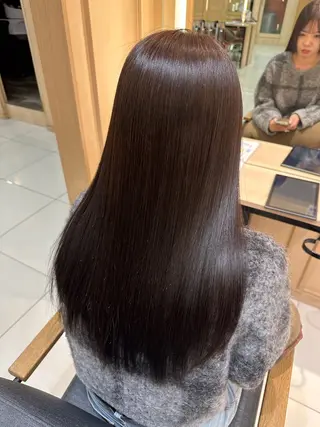 ロング カラー 🌷韓国風艶カラー Miku🌷のヘアスタイル