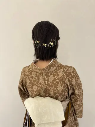 遊佐 みくりのヘアスタイル