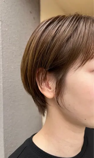 ショート mulum所属・ボブパーマ/ ウルフパーマ原科🪴のヘアスタイル