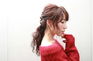 ロング ヘアアレンジ Lien by hair所属・宮崎 睦のヘアスタイル