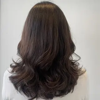 ミディアム パーマ 【azure横浜】 🧸misaki🌸のヘアスタイル