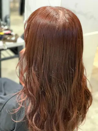 ロング カラー 【くせ毛さんのお悩み 解決🍀】栗橋のヘアスタイル