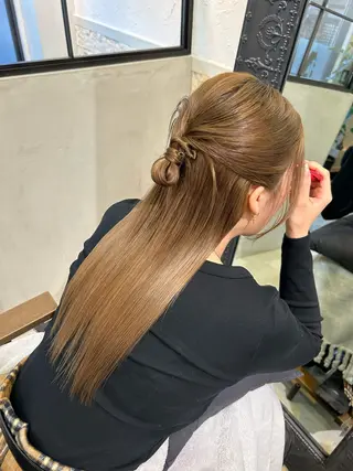 ヘアアレンジ ALVAREZ BARBER SHOP所属・takebuchi harukaのヘアスタイル