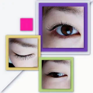 マツエク・マツパ セミロング Rouge ・ K  　のマツエク・マツパデザイン