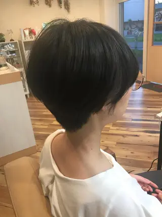 ショート 岐阜茜部/髪質改善 平田ヒデカズのヘアスタイル