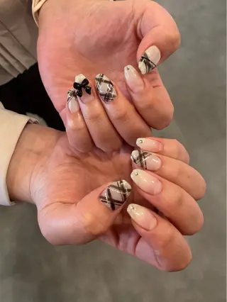 ネイル Sun Brown ANのネイルデザイン