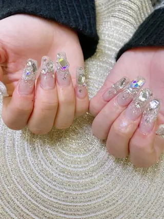 セミロング JNA認定講師🌸 RIEのネイルデザイン