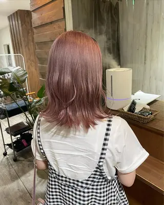 ミディアム soyon心斎橋所属・♡透明感/艶カラー/ M a I ♡のヘアスタイル