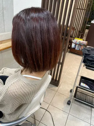 ショート カラー Vis-a-vis 板橋所属・鈴木 皆斗のヘアスタイル