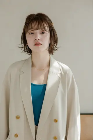 ショート カラー little  porto所属・透明感・艶感 小坂隼斗のヘアスタイル