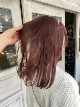 セミロング カラー パーマ ヘアアレンジ メンズ 心斎橋美容室 Junのヘアスタイル