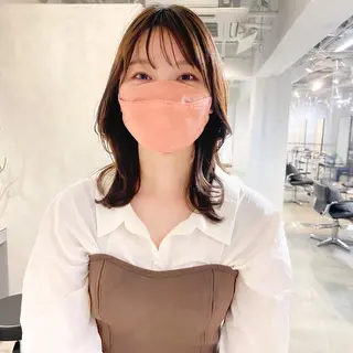 ミディアム パーマ レイヤーカットのプロ 大人ヘア宮森貴志のヘアスタイル