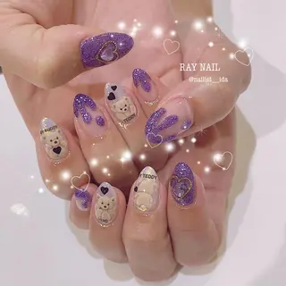 ネイル Arowa 伊田のネイルデザイン