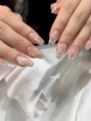 ネイル GO TODAY SHAiRE SALON 表参道colore店所属・emmi nailのネイルデザイン