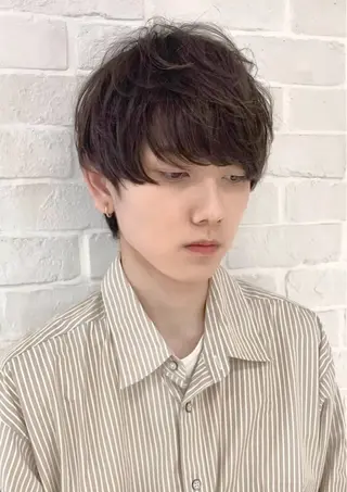 ショート レイヤー/メンズ 竹田凪儀のヘアスタイル