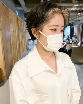 ショート カラー tension 【テンション】のヘアスタイル