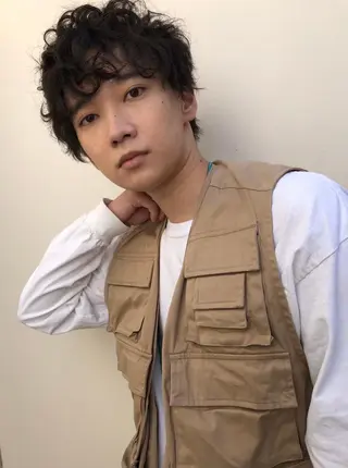 パーマ カラー メンズ 💝髪質改善💝_ chlom🌸春🌸のヘアスタイル