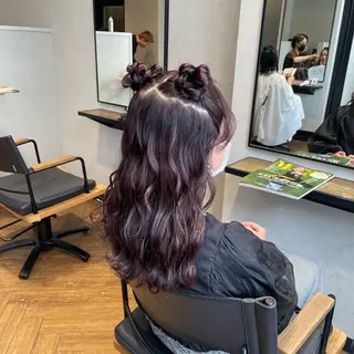 ヘアアレンジ 金城 二千夏のヘアスタイル