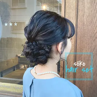 ロング カラー パーマ ヘアアレンジ マツエク・マツパ sōko   Hair&Nail Salon所属・🫧一気にあか抜け 🫧mayuのヘアスタイル