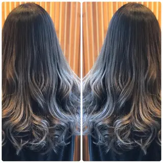 ロング カラー 小山内 龍一郎 店長のヘアスタイル