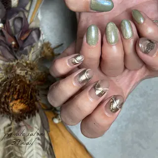 ミディアム ネイル 京橋 【39nail】のネイルデザイン