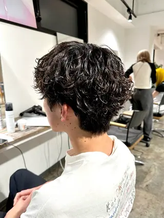 パーマ メンズ 骨格補正施術/メンズ 専門美容師/YUYAのヘアスタイル