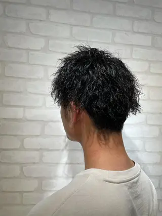 ミディアム パーマ メンズ 🌞谷川 幸也🌞のヘアスタイル