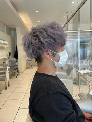 メンズ MODEks eau 佐藤優志のヘアスタイル