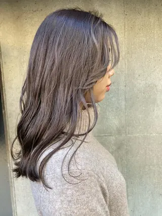 ロング Yamamoto 半個室美容室zinaのヘアスタイル