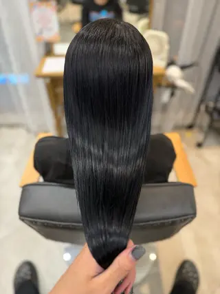 ロング カラー 三澤 優音のヘアスタイル