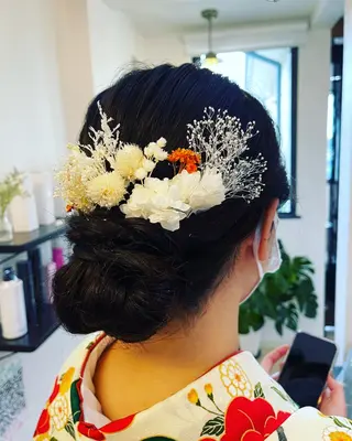 ヘアアレンジ 水野 雄介のヘアスタイル