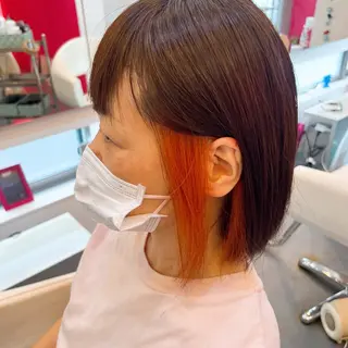 ショート カラー ロサ・ロセット所属・たぢ みずほのヘアスタイル