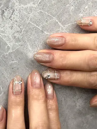 ネイル nailsalon   haku所属・haku 🤍のネイルデザイン