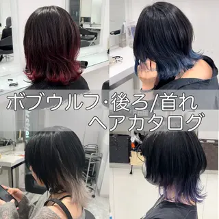 ミディアム 🫧ハイトーン特化 🐺矢島タツキ🐺のヘアスタイル