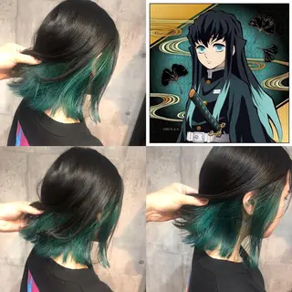 カラー ブリーチ難民の救世主 サロンINK.渋谷のヘアスタイル