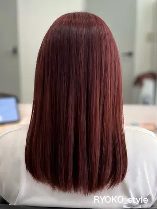 セミロング カラー パーマ ヘアアレンジ メンズ ワット 原宿のヘアスタイル