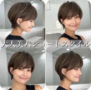ショート nex the salon coall所属・🫧似合わせショート イシダ🫧のヘアスタイル
