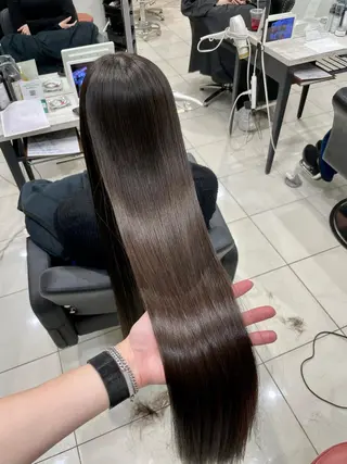 ロング 髪質改善縮毛矯正 kosuke_IJKのヘアスタイル