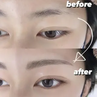 アイブロウ BEIGE 上前津 💗NANAKAのマツエク・マツパデザイン