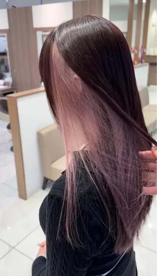 ロング カラー 【ケアブリーチ特化】 中村　玲仁のヘアスタイル